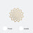 White 2 Sides Sunflower Pendants - The Lighting Shop