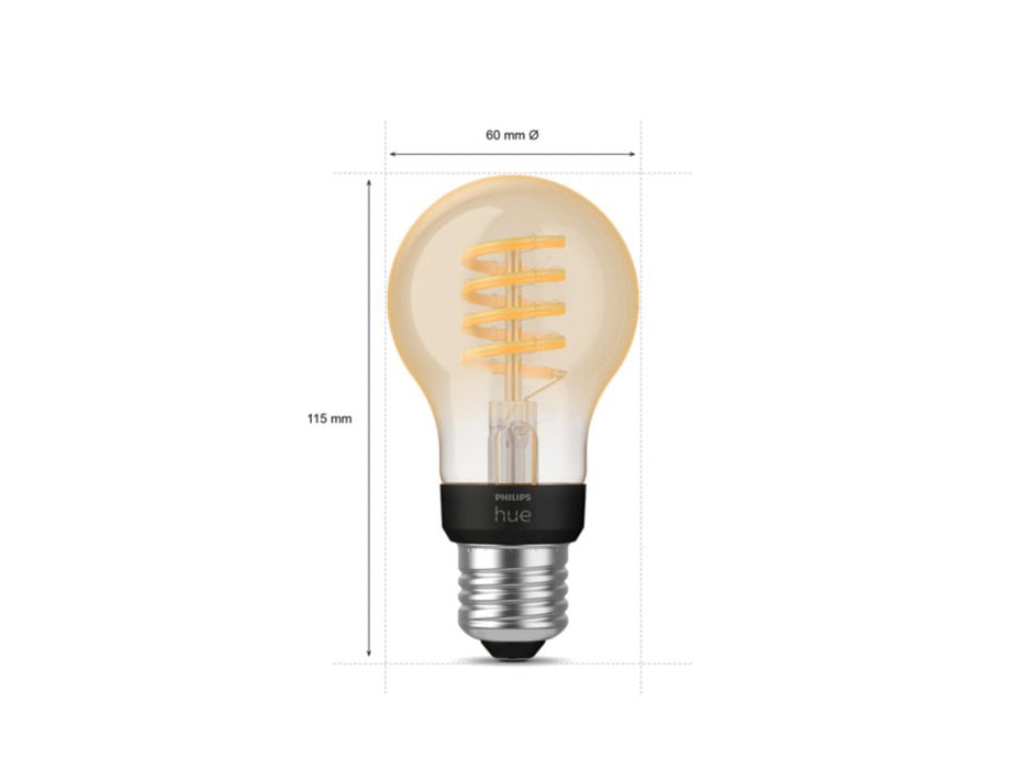 Philips Hue|1-pack A60 E27 Filament Standard - The Lighting Shop NZ