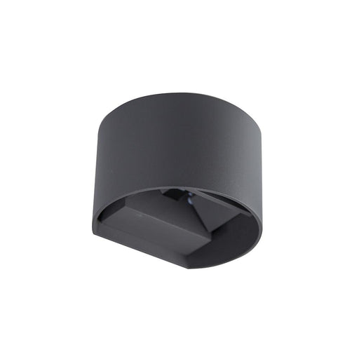 WALL CYLINDER TWO WAY "UP DOWN" 2 X 3W - CHARCOAL - The Lighting Shop
