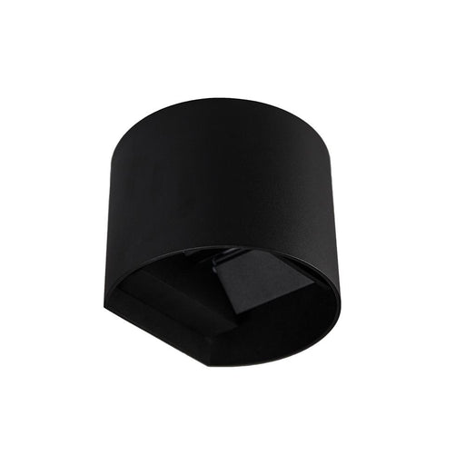 WALL CYLINDER TWO WAY "UP DOWN" 2 X 6W - BLACK - The Lighting Shop