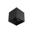 Wall Cube Two Way Up Down" 2 X 6W" - BLACK - The Lighting Shop