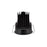 CEVON DARK ART 14W, Cut Out 76mm - BLACK/HIGH GLOSS BLACK - The Lighting Shop