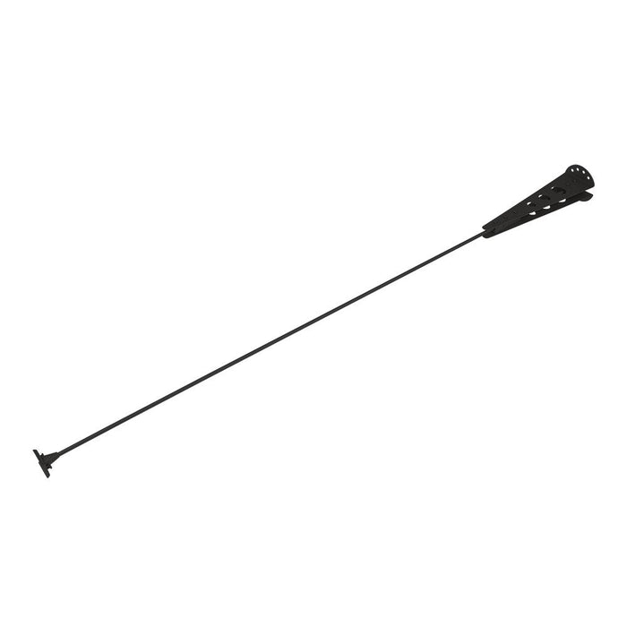 Track 3 Cir Rod Suspension-Black - The Lighting Shop