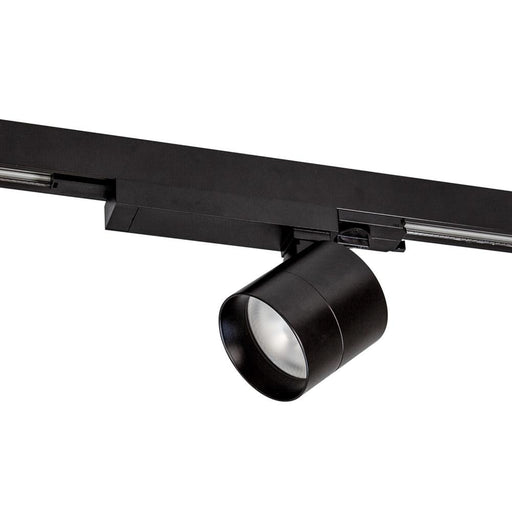 18W Black THREE CIRCUIT DIMMABLE TRACK SPOT 3000K Warm White (D80mm * L80mm) - The Lighting Shop