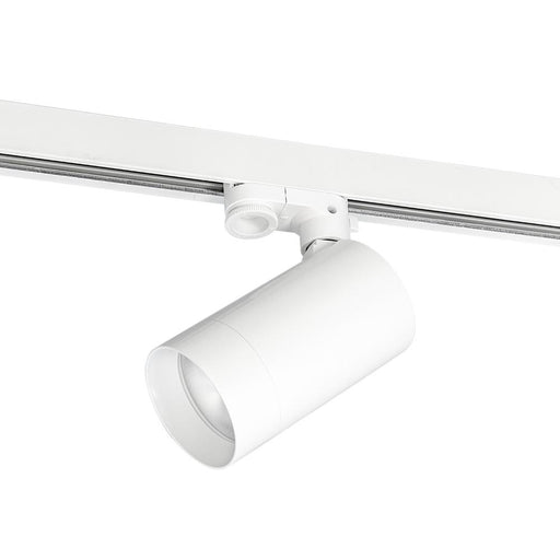 18W White 4000 Natural White THREE CIRCUIT DIMMABLE TRACK SPOT - The Lighting Shop