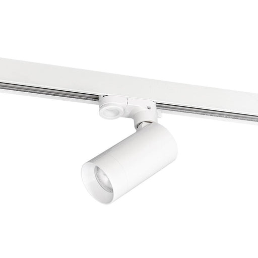 10W White 3000K Warm White THREE CIRCUIT DIMMABLE TRACK SPOT D60mm x L117mm - The Lighting Shop