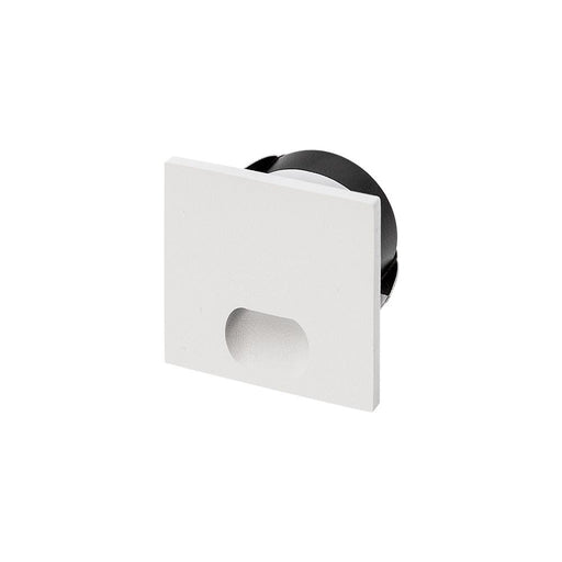 1.05W MINI DIRECTIONAL SQUARE 3000K Warm White, Cut Out 35mm - WHITE - The Lighting Shop