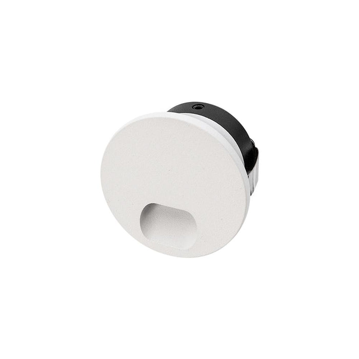 1.05W MINI DIRECTIONAL ROUND 3000K Warm White, Cut Out 35mm - WHITE - The Lighting Shop