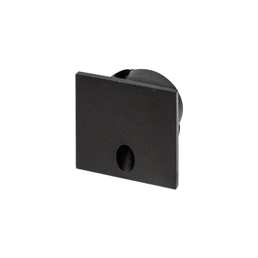 1.05W MINI DIRECTIONAL PIN SQUARE 3000K Warm White, Cut Out 35mm - BLACK - The Lighting Shop