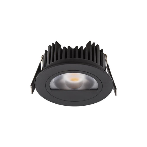 10W FIXED WALL WASHER 3000W Warm White, Cut Out 82mm - BLACK - The Lighting Shop