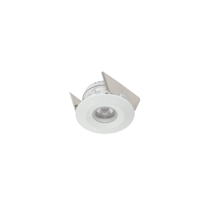 1.2W 3000K WARM WHITE Mini Shallow Standard Fixed Beam D42 * H22mm - WHITE - The Lighting Shop