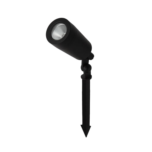7W LANDSCAPE SPOT STD SPIKE/ SURFACE MOUNT DIMMABLE | 2700K SUPER WARM WHITE - BLACK - The Lighting Shop