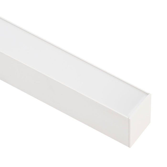 (Aluminium Profile) Medium Surface Mount/Suspended - White - The Lighting Shop