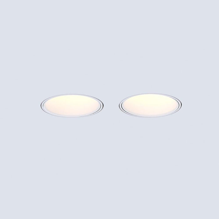 CEVON 7W DARK ART TRIMLESS CRI97+ 3000K Warm White, Cutout 85mm - WHITE/WHITE - The Lighting Shop