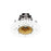 CEVON 11W DARK ART TRIMLESS CRI97+ 3000K Warm White, Cutout 105mm - BLACK/GOLD - The Lighting Shop