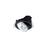14W CRI97 Cevon Round Tilt/Rotate 3000K Warm White, Cutout 100mm - BLACK&SILVER - The Lighting Shop